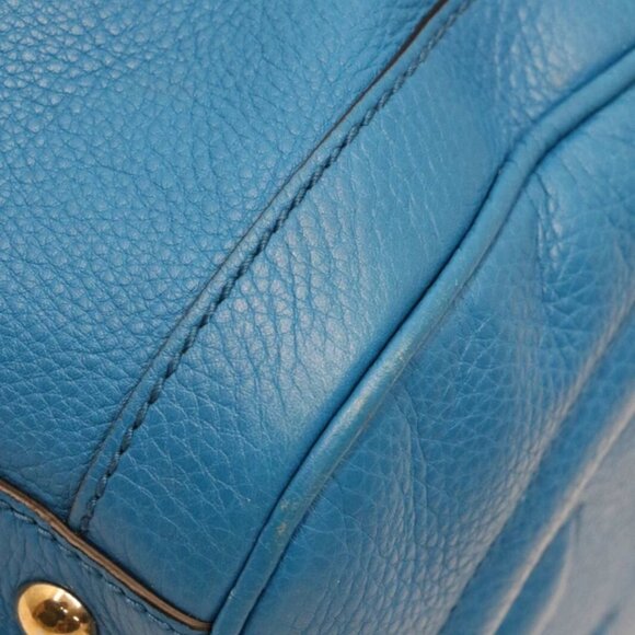 Gucci Calfskin Soho Boston Bag - Riviera Blue - Picture 13 of 15